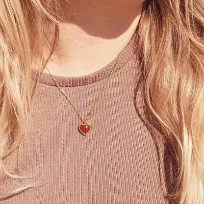 Manifestation Heart Necklace